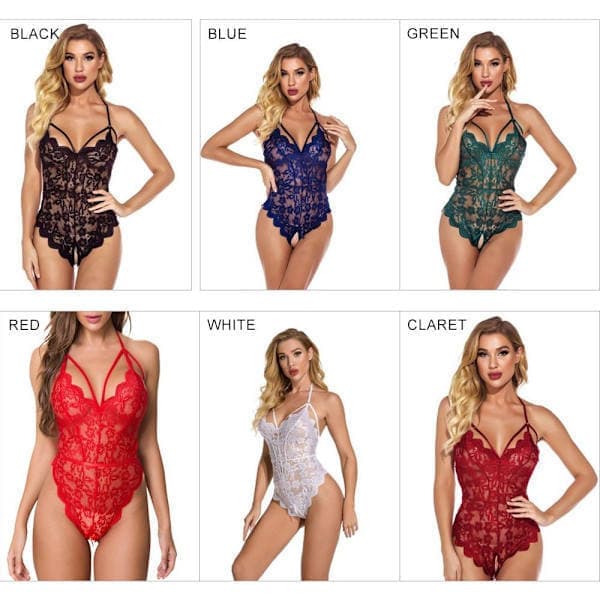 Blonde Bodysuits Lingeri Nattøj-Lingeri SORT M sort M sort M sort M black M