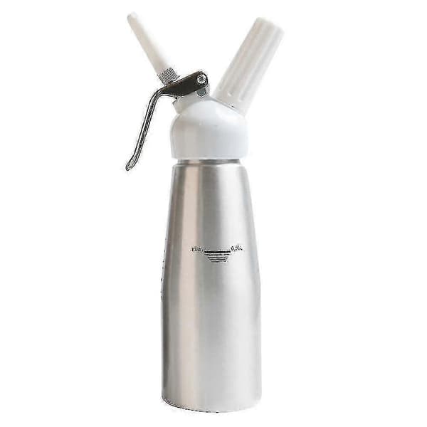 500 ml flødedispenser, professionel flødesifon med 3 dyser