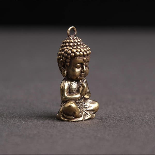 Shakyamuni Buddha Statue Mini Bronze Buddha Statue Boligindretning