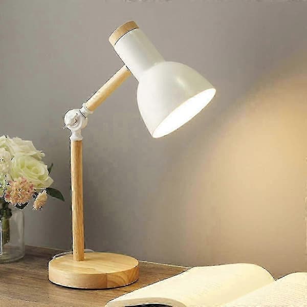 Dekorasjon Bordlampe LED Skrivebordslampe E27 Stue Tre Moderne