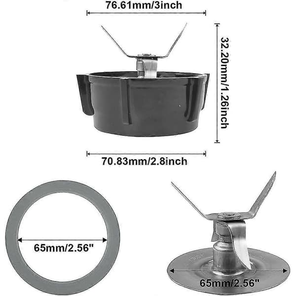 Blender Tilbehør Kompatibelt til Oster Blender Blade Base, Kompatibelt til Oster Osterizer Blender Reservedele