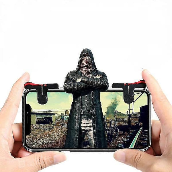 Mobiltelefon Shoot Controller Gaming Trigger Fire Button Universal Telefon Gamepad Trigger Gaming Dele