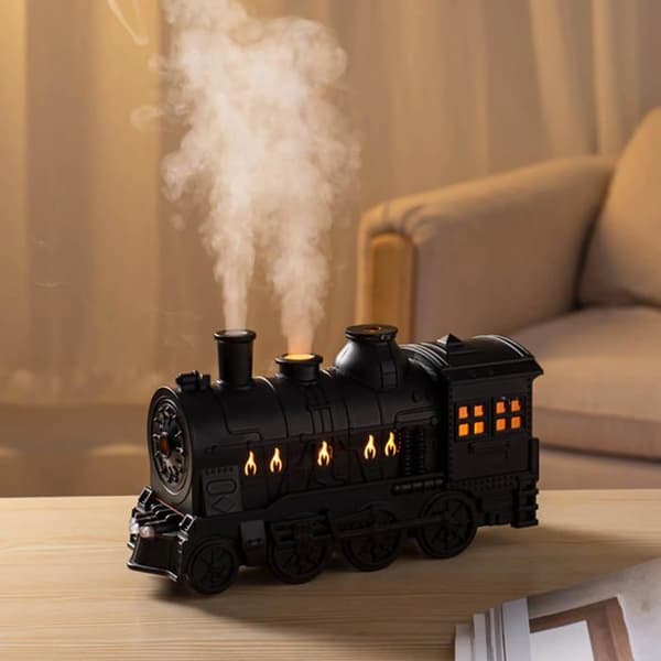 Togformet ultralyds aroma diffuser, multifunktionel luftfugter til hjemmet, soveværelset eller kontoret