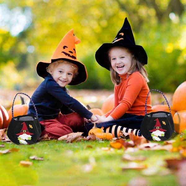 2025 Halloween-dekorationer Skogsmannadocka Godispåse Ansiktslös Docka Presentpåse Presentpåse