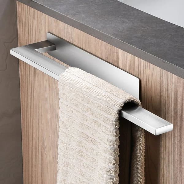 Håndklestativ - 1 stk - 304 rustfritt stål - Selvklebende montering uten boring - Baderom C