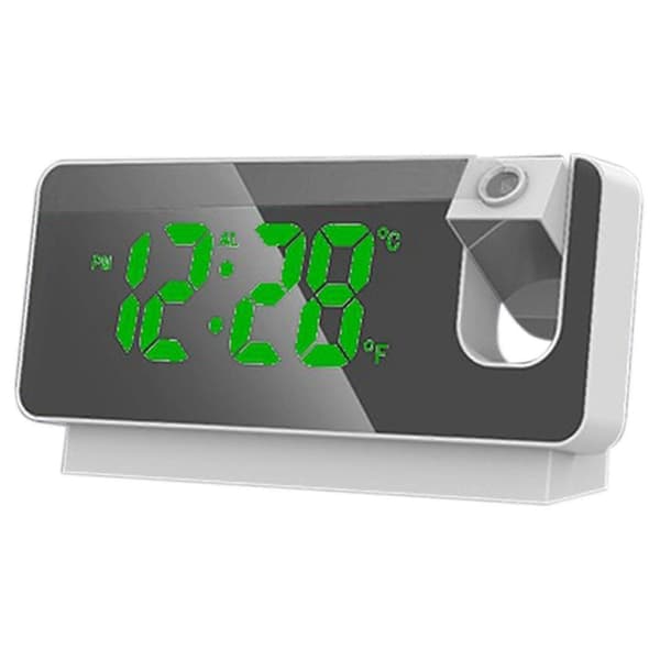 Led Digital Projektionsväckarklocka C Bords Elektronisk Väckarklocka C Med Projektor Sovrum