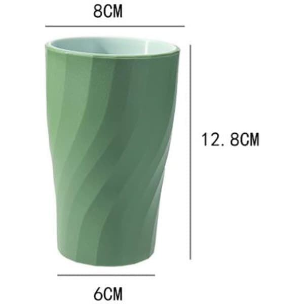 4-pack Tandborstmugg Munvatten Kopp Tandborsthållare Plast