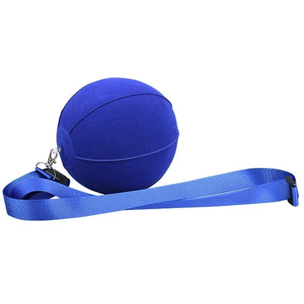 Uppblåsbar golfboll för svingträning Blå Blue