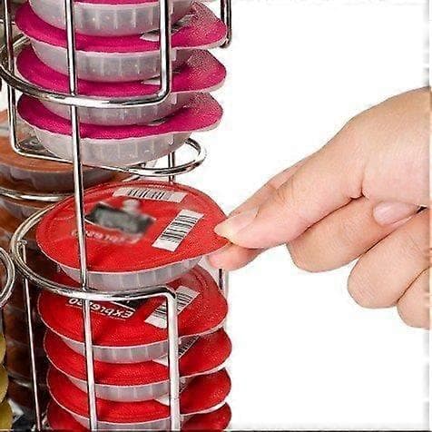 Kapselholder Dispenser Roterende Utstillingsstativ for