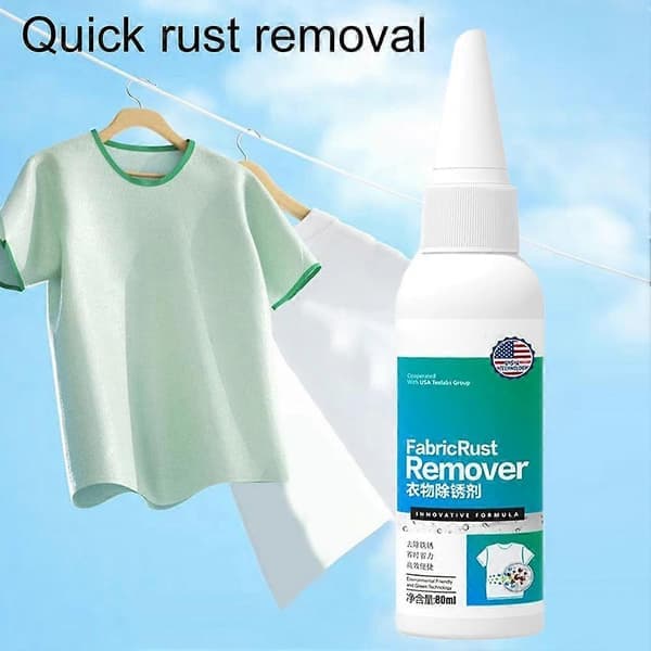 Tekstilvask Rustfjerner Klær Rengjøringsmiddel, Klær Kaffeflekker Daglig Rengjøring Rustfjerner-80ml 3 STK 3PCS