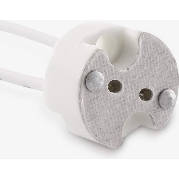 10-pack GU5.3-socklar – MR16-kompatibel – 12V spänning – För LED- och halogenlampor – Enkel installation