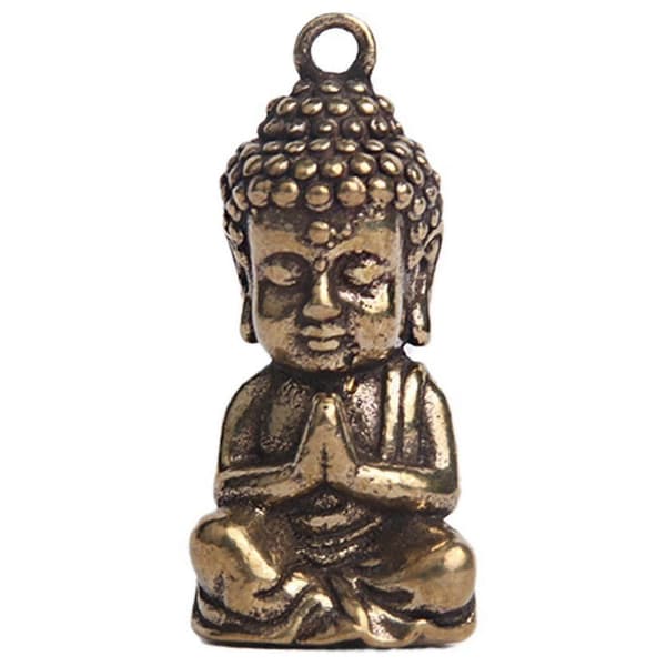 Shakyamuni Buddha-statue Mini Bronse Buddha-statue Hjemmeinnredning