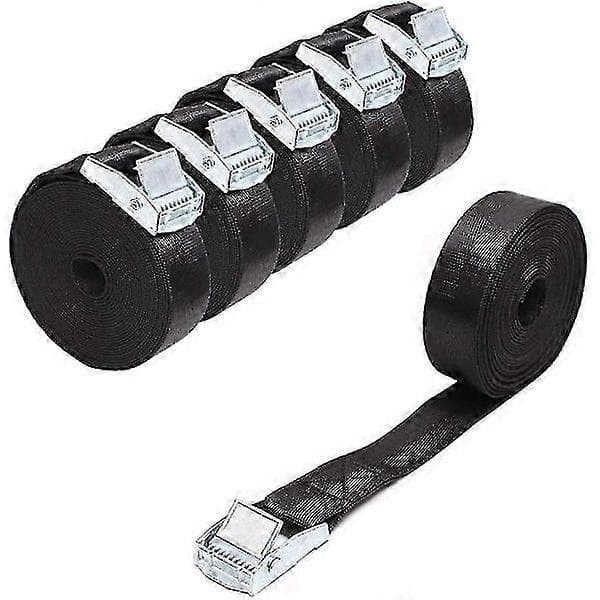 Surringsstropper Surringsstropper Sort 6 Stk Surringsstropper 2m Surringsstropper Med Skralde H