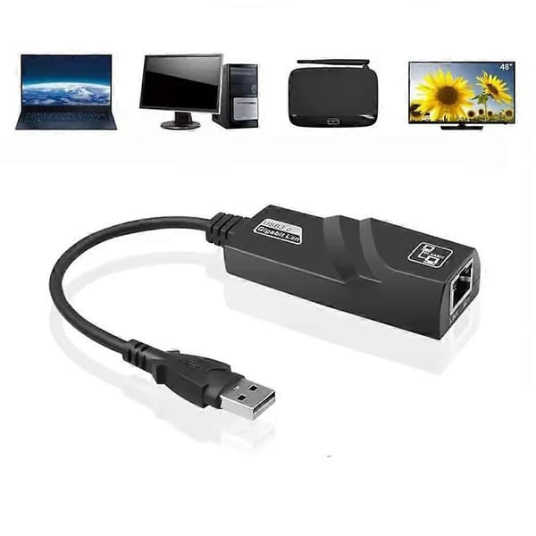 1000 Mbps Type-C USB-C til RJ45 Gigabit Ethernet LAN Netværksadapter