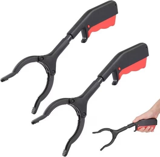 Affaldsopsamler 2 stk. – 30 cm, ABS, Ergonomisk, Multifunktionel