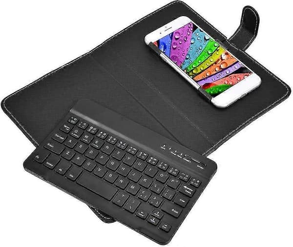 Trådløst Bluetooth-tastatur for telefon, mini bærbart Bluetooth-tastatur