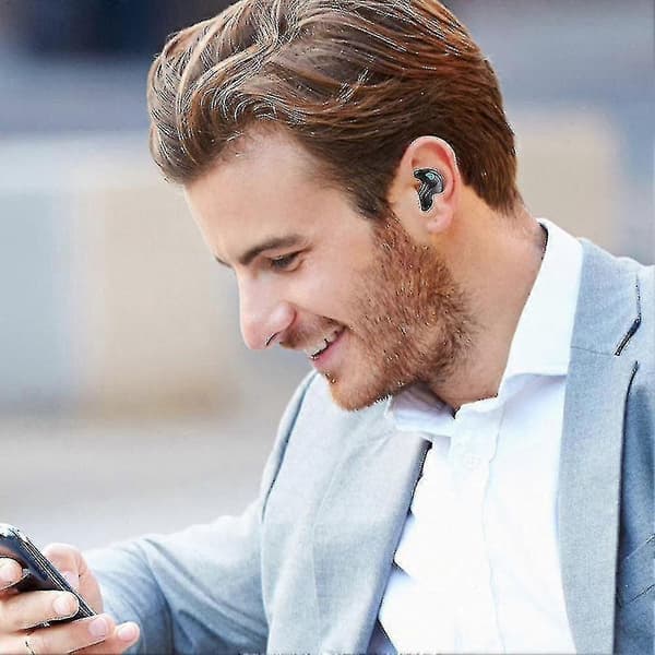Bluetooth-øretelefon Usynlige trådløse sove-ørepropper Støjreducerende hovedtelefon