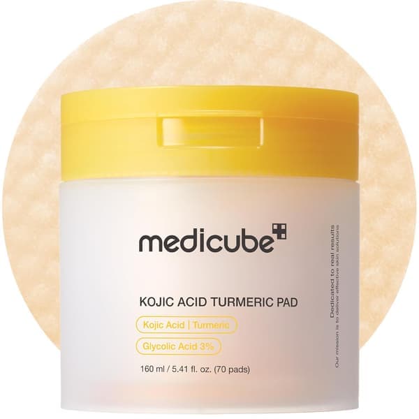 Medicube Zero Pore Pad – 2.0 dobbelttekstureret med AHA/BHA til eksfoliering – 100 puder