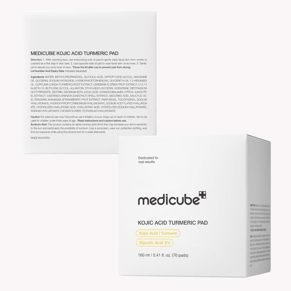 Medicube Zero Pore Pad – 2.0 dobbelttekstureret med AHA/BHA til eksfoliering – 100 puder
