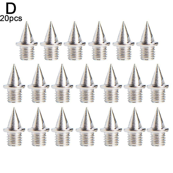 Erstatningspigger til løpesko 20 x pyramidepigger Needle spikes