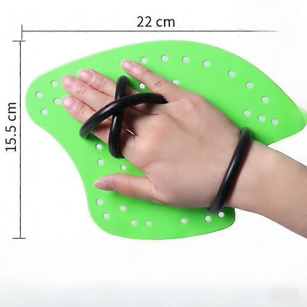 Tyr Catalyst 2 Svømmetrænings Håndplader green M