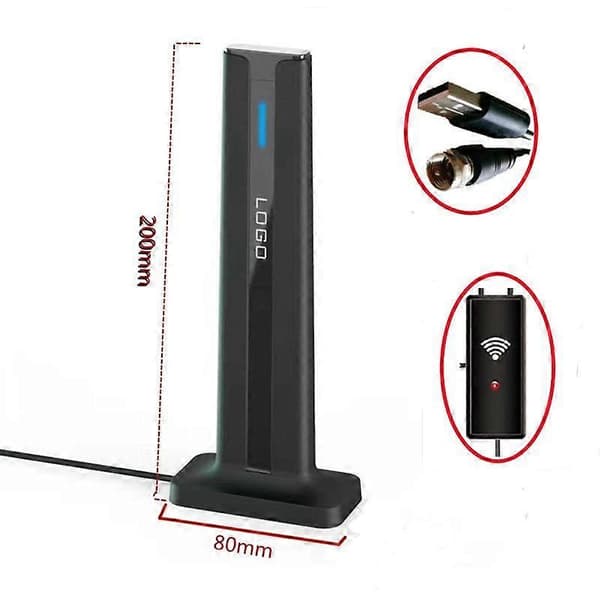 [Ny] 4K HD Digital TV-antenne ATSC Terrestrisk Bølgeantennemottaker