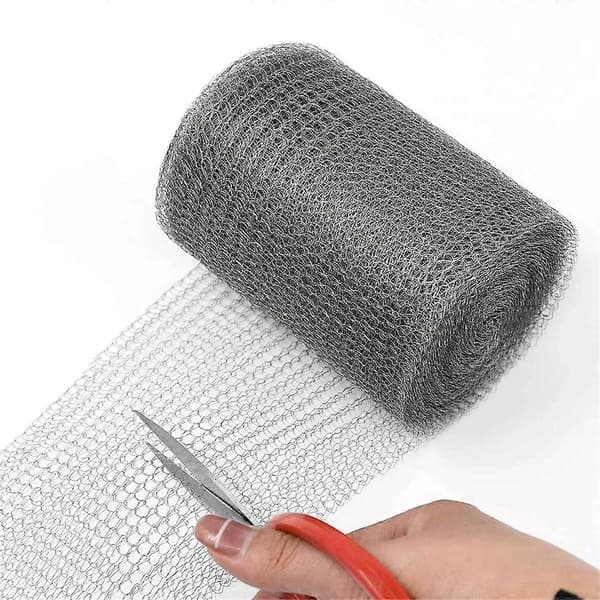 4X Trådnet Rustfrit Stål 12,7 cm x 6 M Trådnet Finmasket Rustfrit Stålnet Tæt Net til