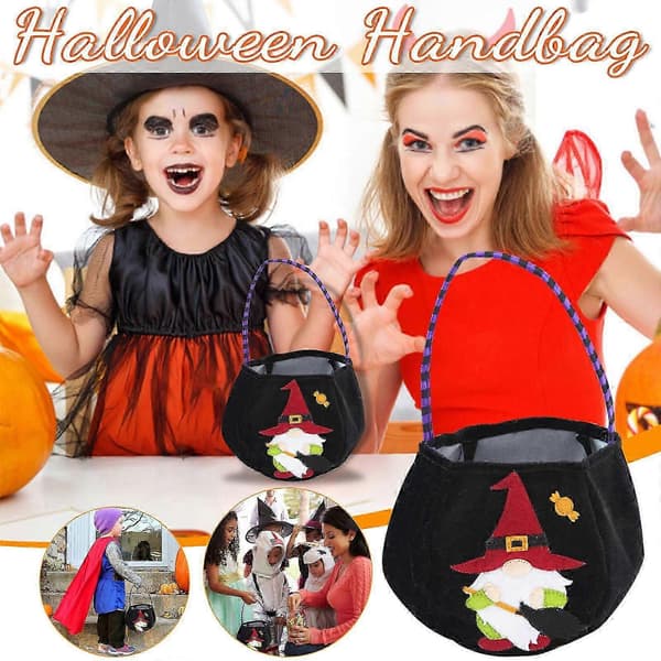 2025 Halloween-dekorationer Skogsmannadocka Godispåse Ansiktslös Docka Presentpåse Presentpåse