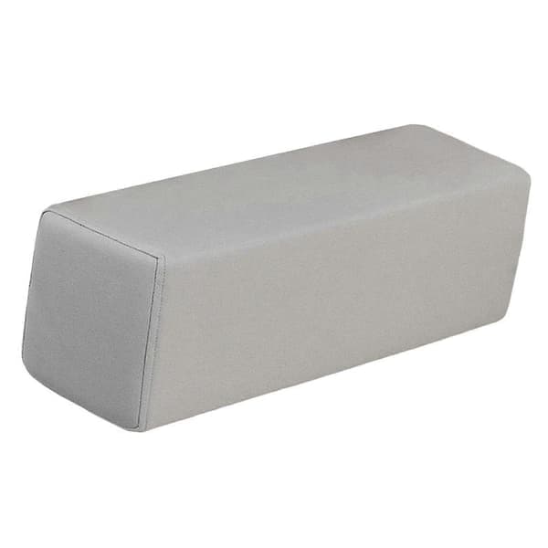 Sofaer Armlene Pute Sofa Armlene med Avtakbart Vaskbart Putetrekk Ryggstøtte Lys Grå Light Gray
