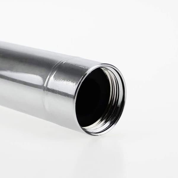 Dusjforlengelsesarm - 1 stk - Forkrommet rustfritt stål - 22,5 cm forlengelse med G1/2 gjenge - Baderom