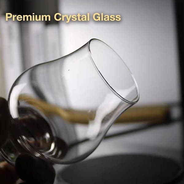 Smageglas - 4 Stykker 180 ml Håndblæst - Til Whisky, Cognac og Gaver