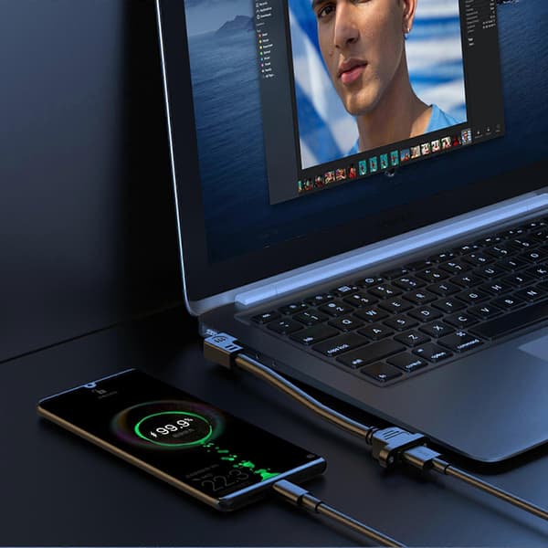 USB3.0 Hurtig Overførselsforlængerkabel Med Panelmontering 5Gbps USB 3.0 Han til Hun Adapterledning til Industriel Computer 1m right
