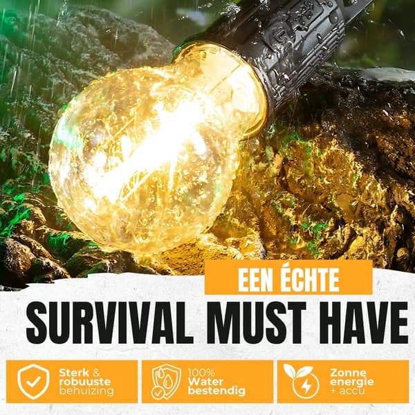 Campinglamper (2-pak) – Nødlamper – 3 tilstande – Campinglanterner – Genopladelige campinglamper – Teltlamper [Ho]