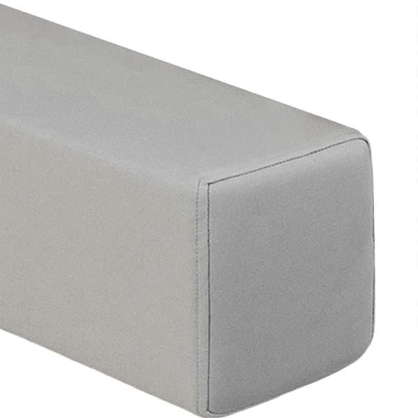 Sofaer Armlene Pute Sofa Armlene med Avtakbart Vaskbart Putetrekk Ryggstøtte Lys Grå Light Gray