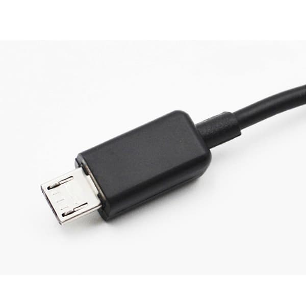 Multifunksjonell Micro USB OTG 2-i-1 Y-splitter omformerledning for mobiltelefon