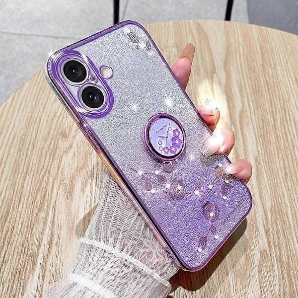 Gradient Blomsterdeksel til iPhone 16