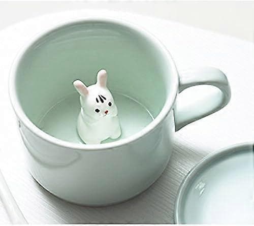 Kaffe Melk Te Keramiske Krus - 3D Dyr Morgenkopp Beste Gave til Morgen Drikke, og Bursdager, for Jenter Kvinner Gutter