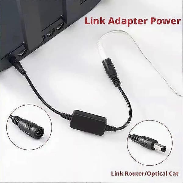 30CM Router Rebooter WiFi Nulstil Router Timing Genstart Modul Timing Automatisk Black