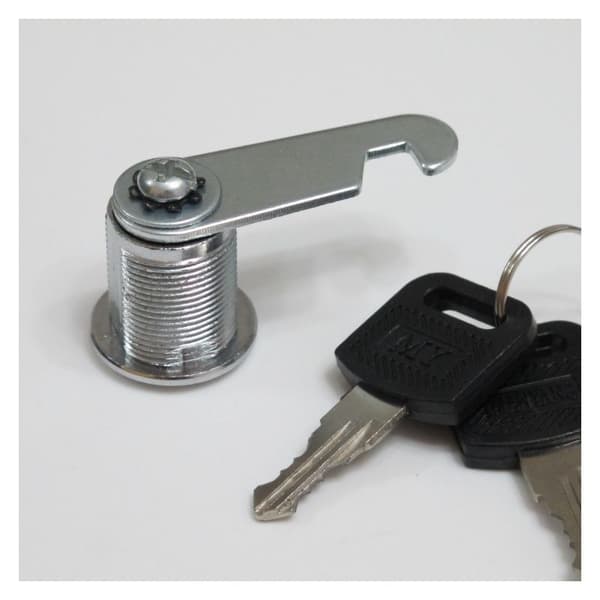 30 mm cylinderknastlås – dørlås til skab og postkasse – rustfrit stål – nem installation