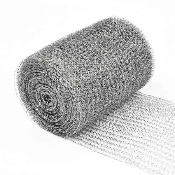 4X Trådnet Rustfrit Stål 12,7 cm x 6 M Trådnet Finmasket Rustfrit Stålnet Tæt Net til
