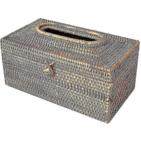 Papirholder Rattan Tissueske Elegant Hjemmedekorasjon