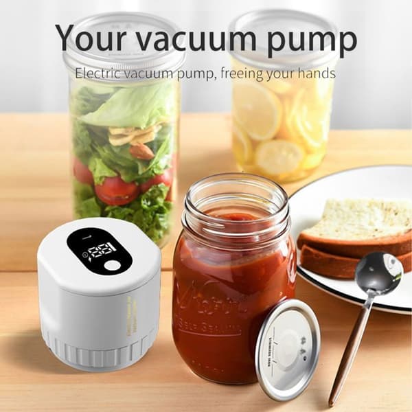 Elektrisk vakuumforseglingsmaskinsett, egnet for matoppbevaring og fermentering.