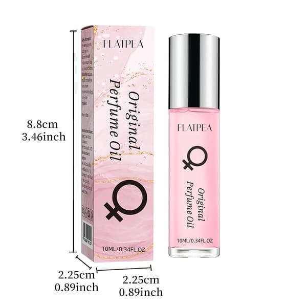Roll-on parfym med blommig doft för kvinnor. Alkoholfri. 10 ml för en långvarig doft.