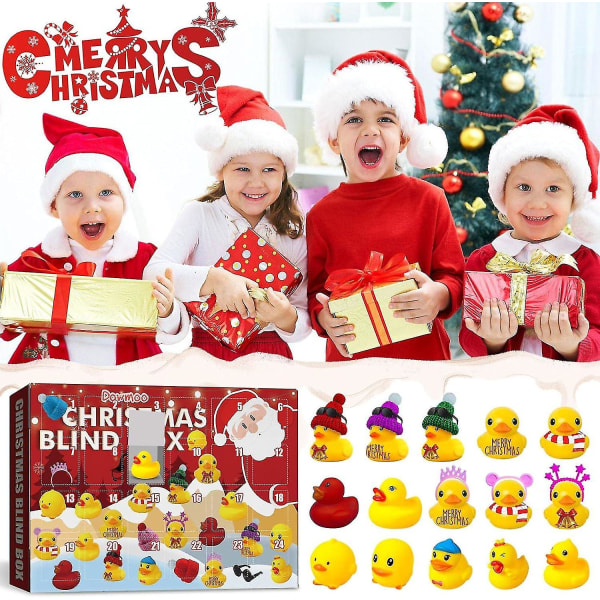 Gummi Anka Advent 2023, Advent 2023 Barn, Advent Anka Bad Till 1215ducks9 hats