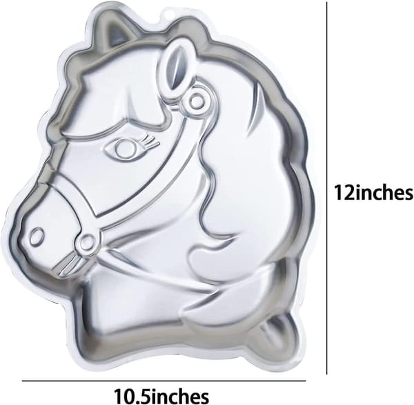 Anodiserad Aluminium Enhörning Tårtform
