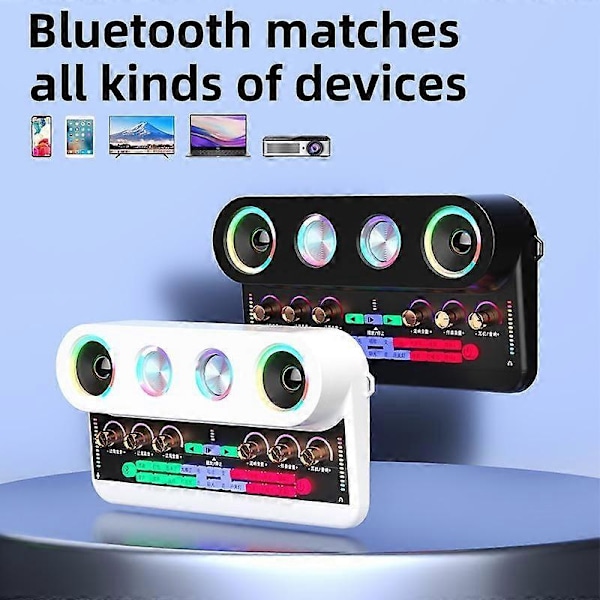 Engelsk Version Ljudkort Högtalare Karaoke Bluetooth-högtalare