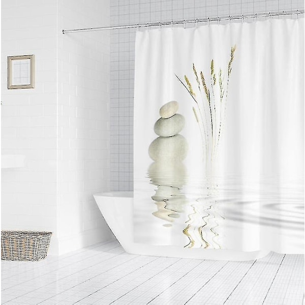 Duschdraperi 120 X 180 cm Digitaltryckt Modern Design Vattentätt Tvättbart Mögelresistent Polye