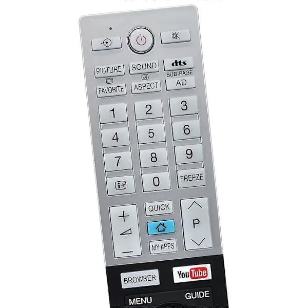 Ny Original CT-8538 Fjärrkontroll För Toshiba Smart LCD TV CT-8521 CT-8522