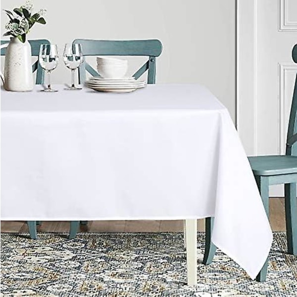 Rektangulär Duk - 152 x 213 cm - Fläck- och Skrynkelresistent Tvättbar Polyesterduk, De