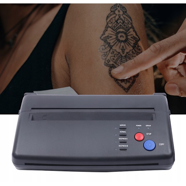 Svart Tatueringsöverföringskopiator